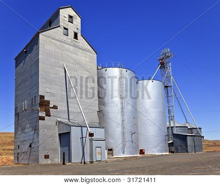Weizen Kornkammer Speicher Palouse US-Bundesstaat Washington