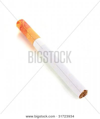 Isolateed de bunda de cigarro em branco