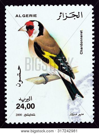 Algeria - Circa 2000: A Stamp Printed In Algeria From The 
