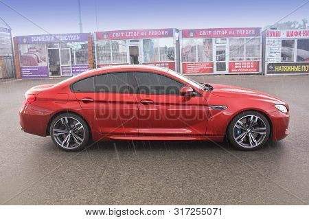 July 5, 2016; Kiev, Ukraine. Bmw M6 In The City