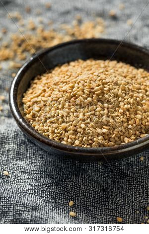 Organic Toasted Garlic Gomasio Sesame Seeds