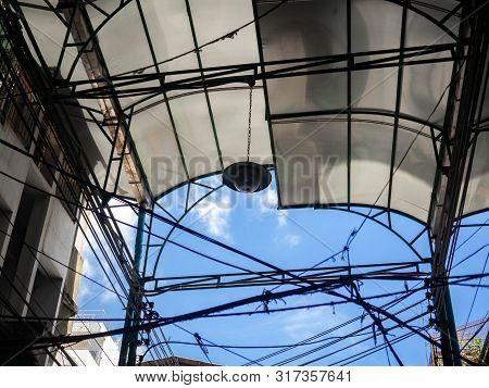 Building In The Market At (sampeng),tourism,old Architecture,urban
