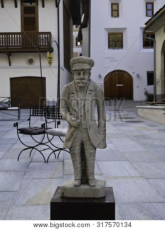 10 August 2019-silvaplana-suisse-view Of The City Of Silvaplana