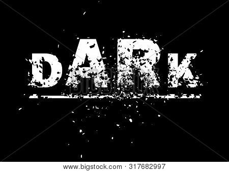 Dark Abstract Background Illustration / Design Element Art