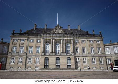 Amalienborg, Kodaň, Dánsko