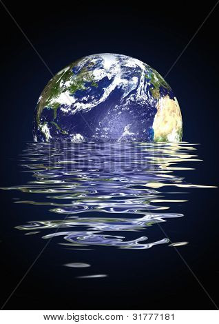 kümmern Sie uns um die Welt
