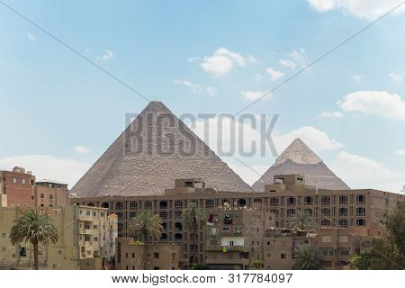 Cairo City And The Pyramids Of Egypt