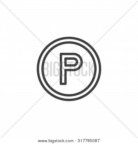 Except Tetrachloroethylene Sign Line Icon. Linear Style Sign For Mobile Concept And Web Design. Any 