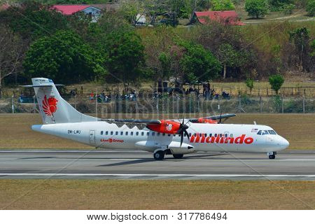 Civil Aircraft At Langkawi Airport, Malaysia