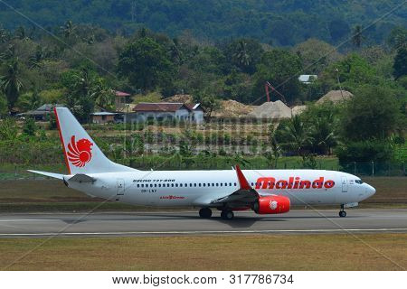 Civil Aircraft At Langkawi Airport, Malaysia