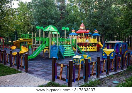 Playground Colorful Big Toy For Children Or Garden Play Ground Out Side