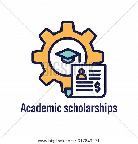 Student Education Icon - Imagery Depicting The Education Process And Payment