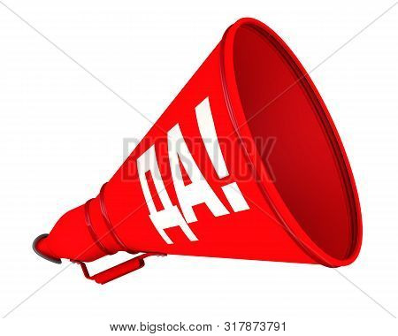 Yes! The Labeled Megaphone. Translation Text: 