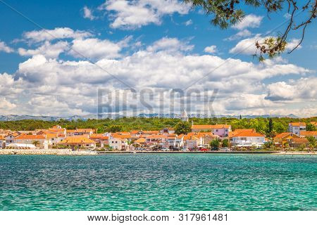 Petrcane, A Picturesque Seaside Resort In The Zadar County Of Croatia, Europe.