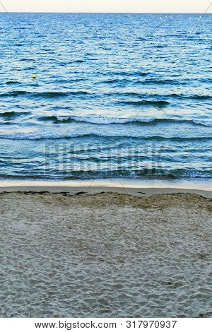 Bulgarian Black Sea In Ravda Village