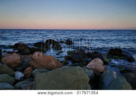 Bulgarian Black Sea In Ravda Village