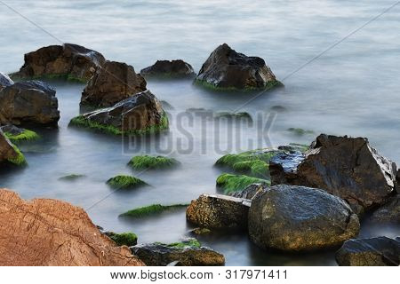 Bulgarian Black Sea In Ravda Village