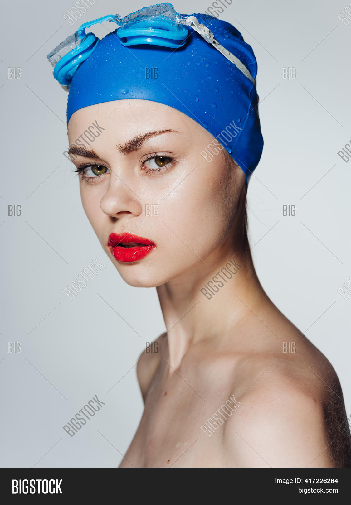 Sexy Nude Woman Blue Image & Photo (Free Trial) Bigstock
