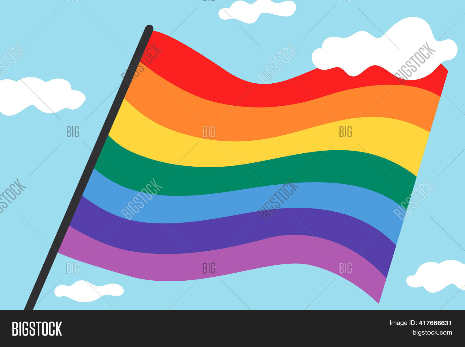 Rainbow Flag LGBTQ Image & Photo (Free Trial) | Bigstock