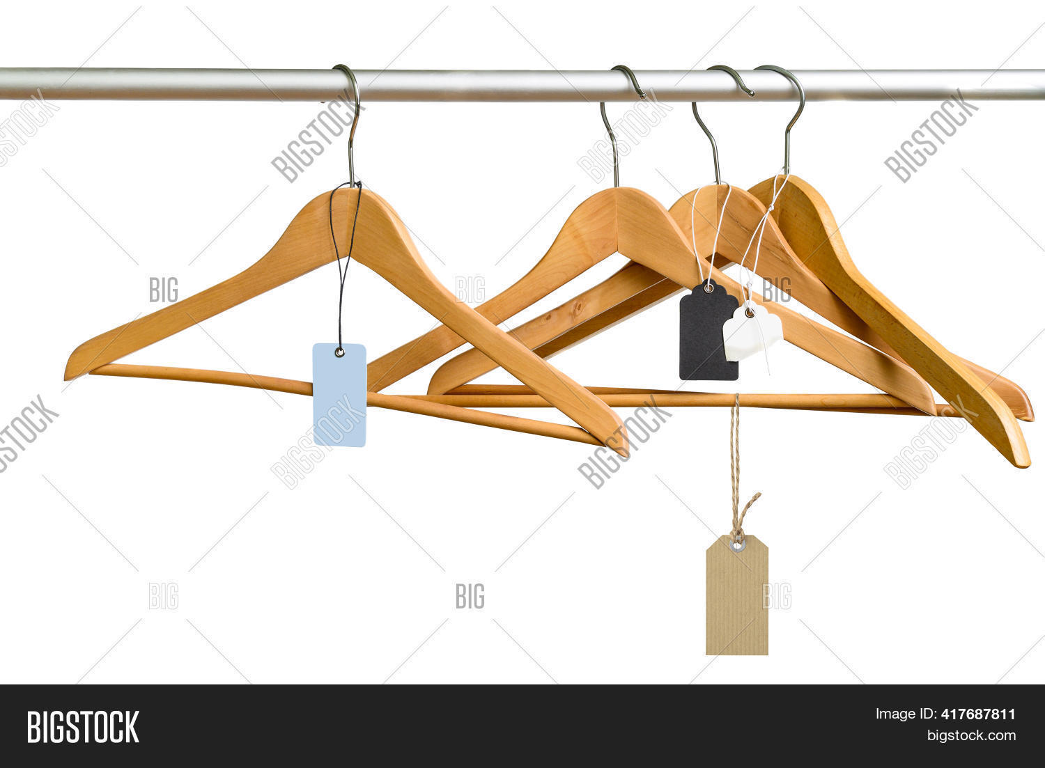 Empty Hangers Price Image & Photo (Free Trial) Bigstock