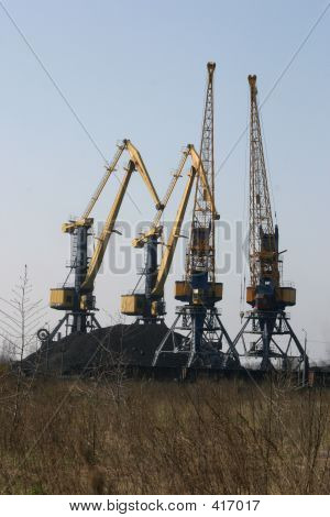 Kohle-Krane