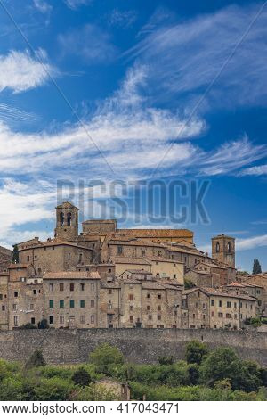 Anghiari medieval village, Arezzo, Tuscany, Italy