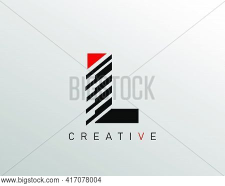 Creative Modern Letter L Logo, Abstract L Letter Logo Icon.