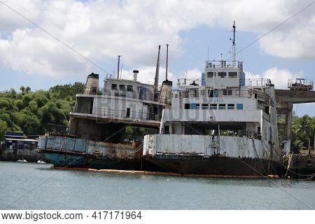 ..scraps From The Monte Serrat Ferry Boat