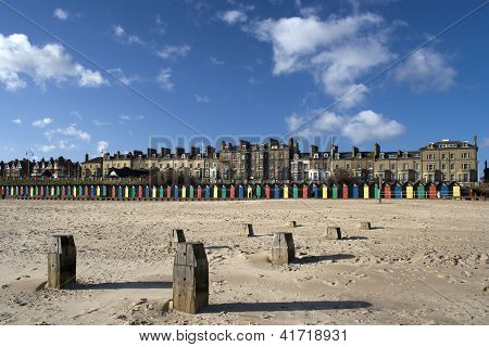 Lowestoft strand, Suffolk, England
