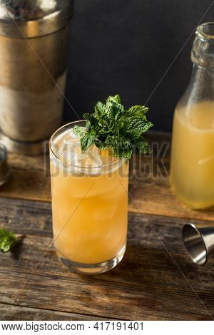 Boozy Refreshing Tiki Fog Cutter Cocktail
