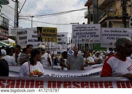 Protest At The Two Of July Celebrations
