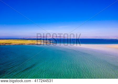 Aerial View Of Portnoo In County Donegal, Ireland.