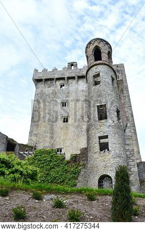 CORK, IRELAND - 15 MAY 2011: Blarney Castle, the home of the Blarney Stone. Built nearly six hundred years ago by one of Ireland's greatest chieftans, Cormac MacCarthy.