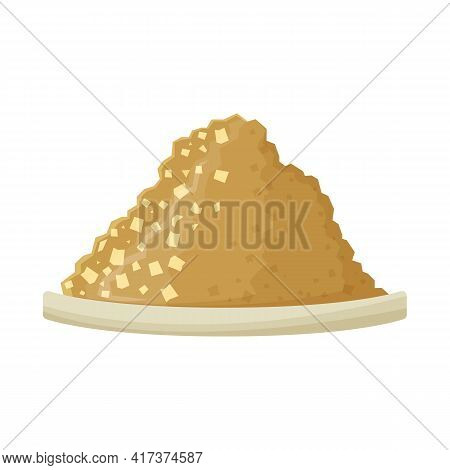 Vector Design Of Sugar And Cane Sign. Web Element Of Sugar And Sweet Vector Icon For Stock.