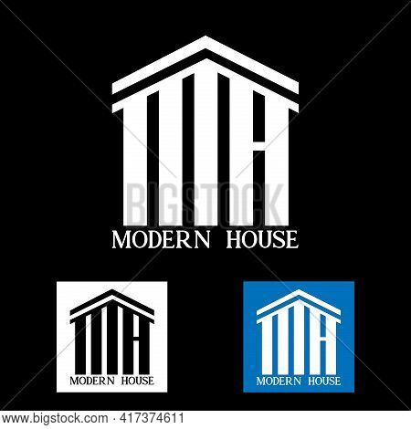 Mh Design Logo Vector. Mh Letter Design Logo Business Vector