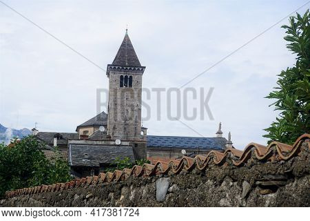 Chiesa Di San Vittore Or Collegiata Di San Vittore In Cannobio, Italy