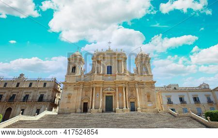 Duomo Basilica, Noto, Sicily, Italy