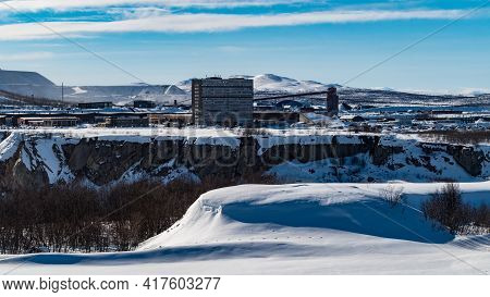 Iron Ore Mine In Kiruna Northern Sweden