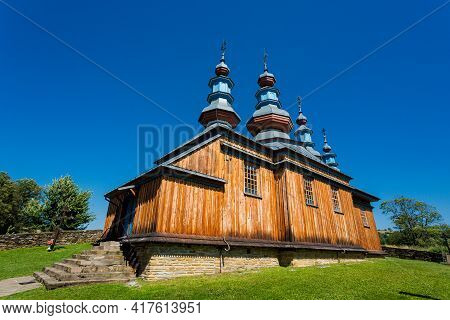Orthodox Church In Komańcza Bieszczady
