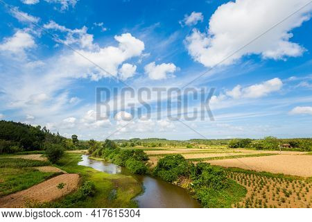 Tropical Phong Nha Vietnam Landscape