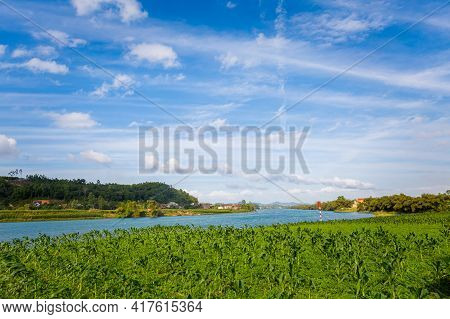 Tropical Phong Nha Vietnam Landscape