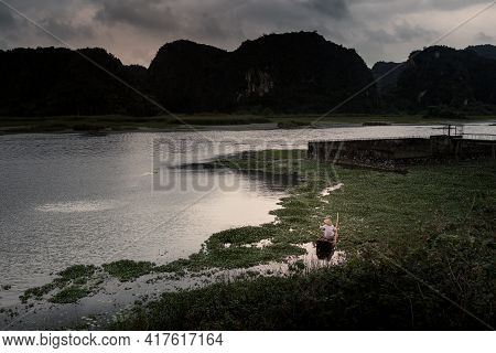 Van Long In Tam Coc Vietnam