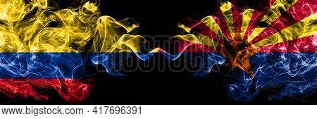 Colombia, Colombian Vs United States Of America, America, Us, Usa, American, Arizona, Arizonan Smoky