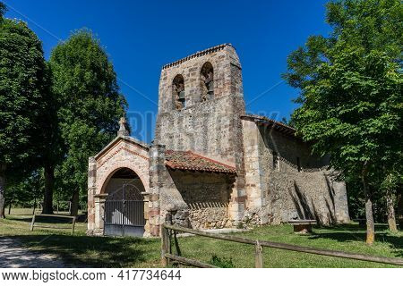 Old Church Senora De Oca In Spain