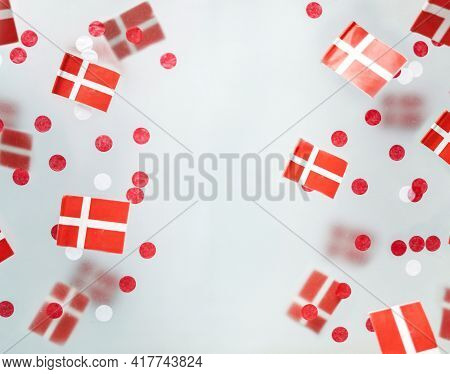 Denmark. June 5, Constitution Day, September 21, Happy Independence Day, National Holiday, Flag Fogg