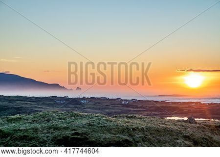 The Coastline At Rossbeg In County Donegal During Winter - Ireland