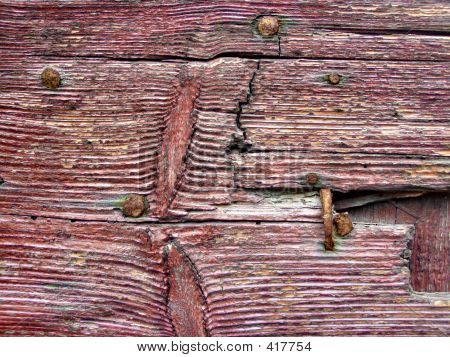 Verval op hout en Rusty nagels
