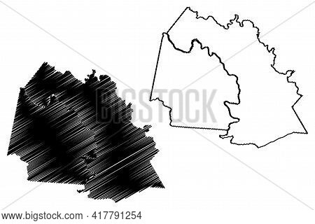 Fayette County, State Of West Virginia (u.s. County, United States Of America, Usa, U.s., Us) Map Ve