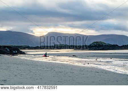 The Coastline At Rossbeg In County Donegal During Winter - Ireland