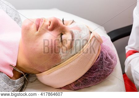 Flushing Cryo-mask, Skin Rejuvenation And Restoration Procedure, Cleansing And Narrowing Pores.